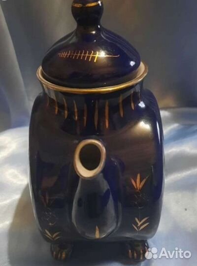 Чайник заварочный Старая Гжель. СССР