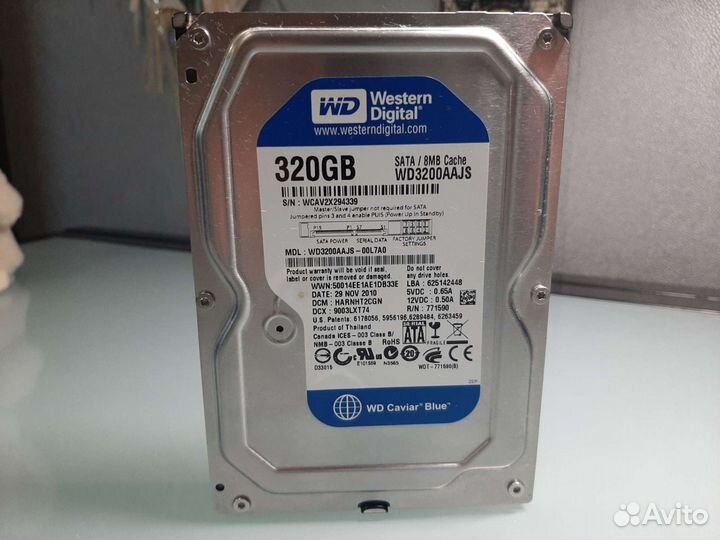 Жесткий диск Western digital 320gb