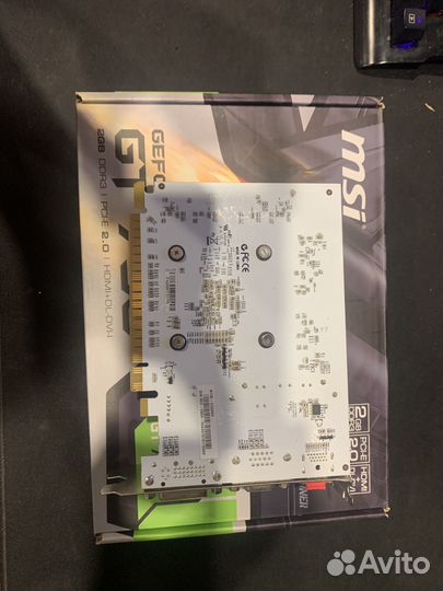 Видеокарта gt730 2gb