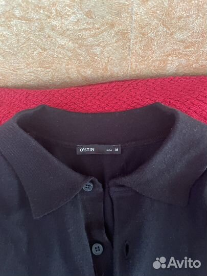Поло с длинным рукавом мужской o'stin