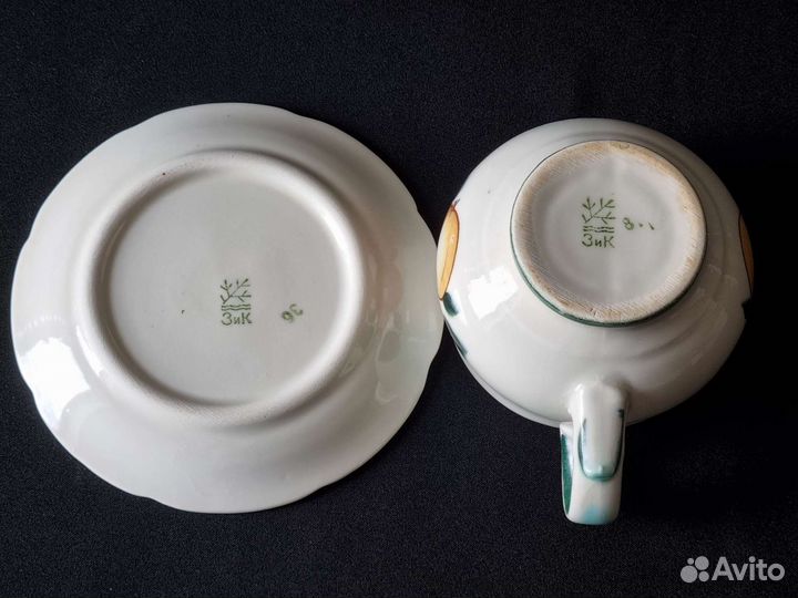 Компотница набор зик Конаково СССР