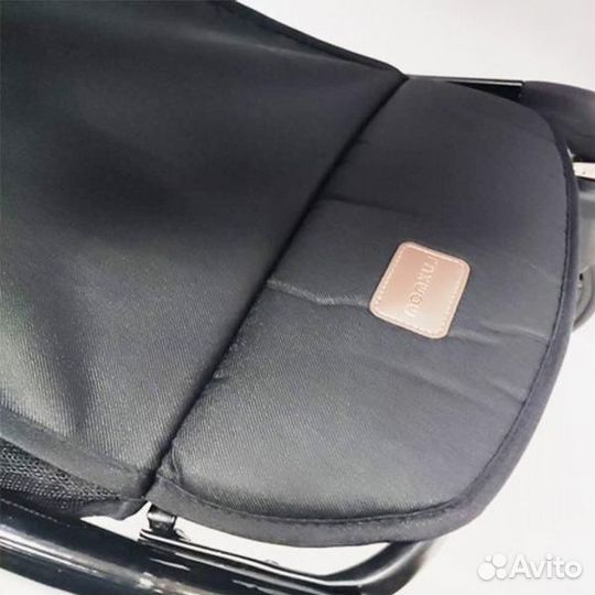 Детская коляска Luxmom 608 (2в1), цвет черный. AV-20250310