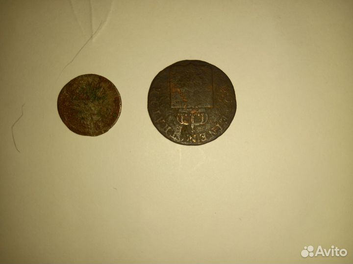 Старые монеты, медаль, пуговицы