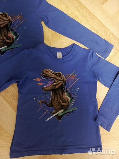 Лонгслив для двойни 122. Лонг