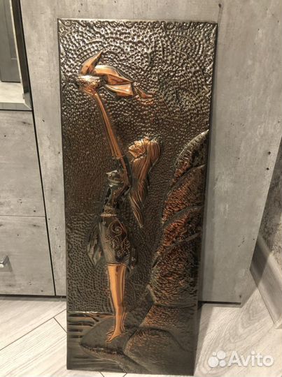 Картина медная чеканка