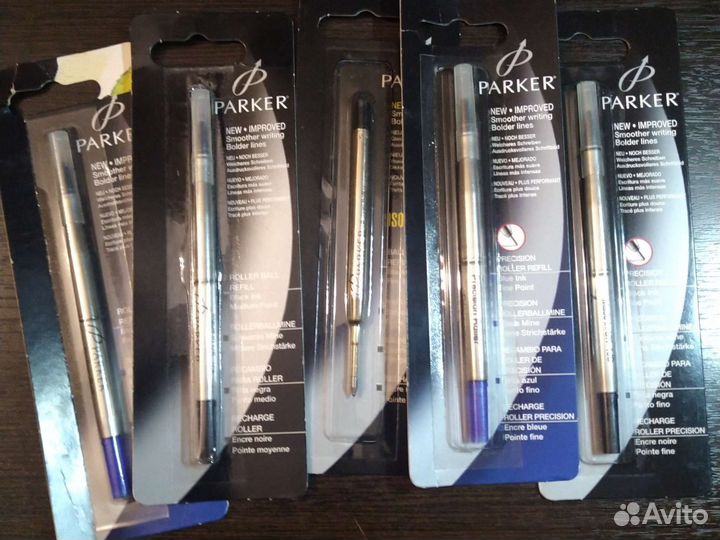 Чернила, картриджи, стержни - Parker и Waterman