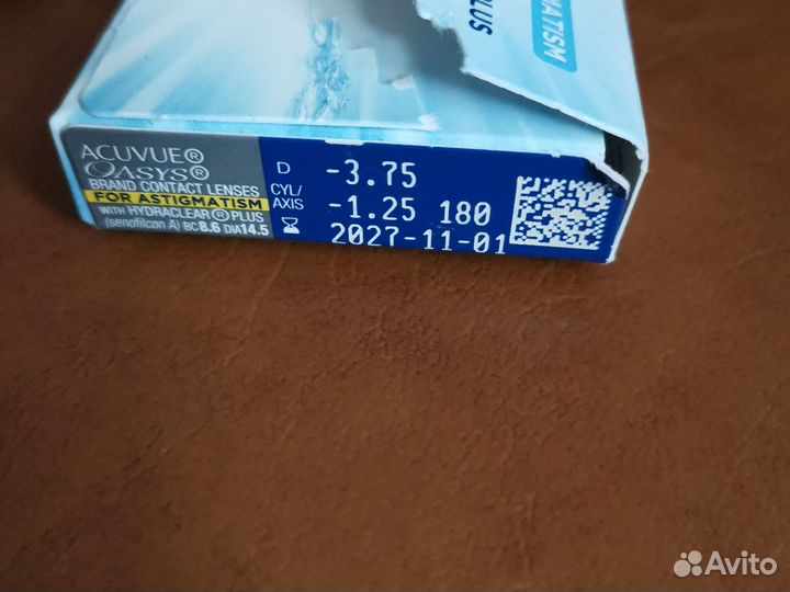 Линзы контактные acuvue oasys двухнедельные