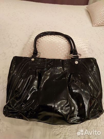 Сумка натуральная кожа бу италия