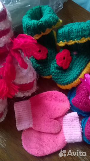 Пинетки вязаные