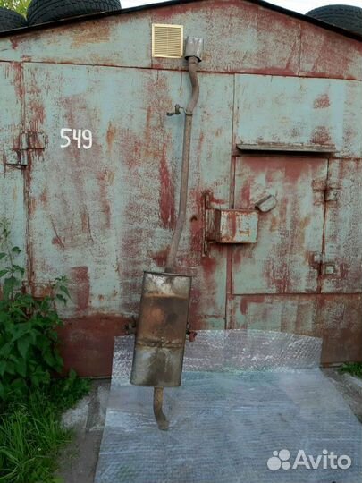 Глушитель Mercedes A150 W169