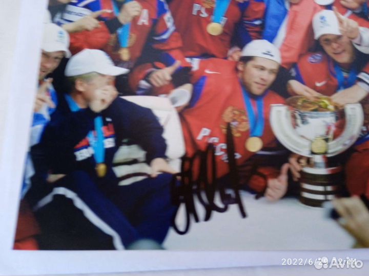 Сувенир чемпионата мира по хоккею
