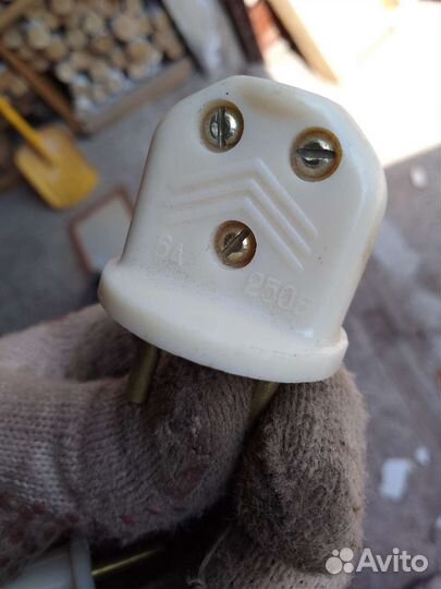 Вилка электрическая СССР