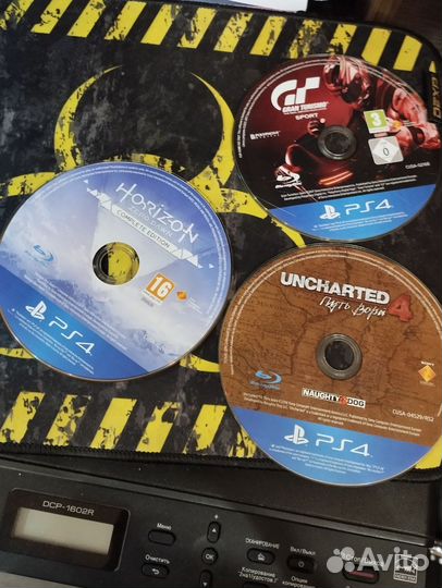 Диски на ps4