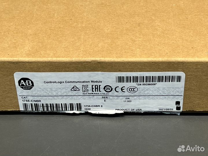 Allen-Bradley 1756-cnbr Ser. E новый 2021 г. 1 шт