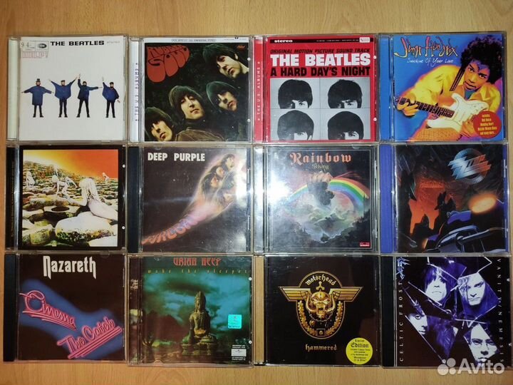 The Beatles, LED Zeppelin, Nazareth, Muse CD