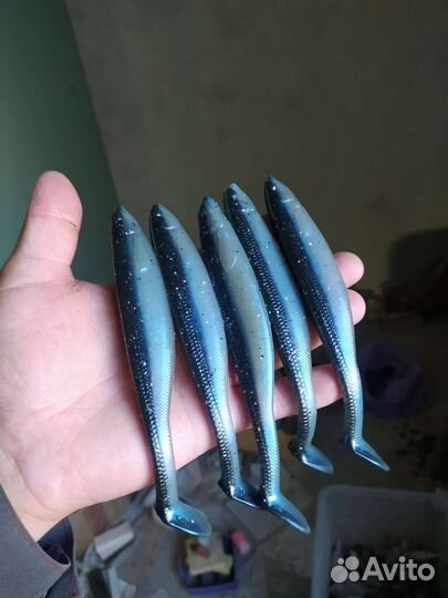 Силиконовые приманки размером 120+