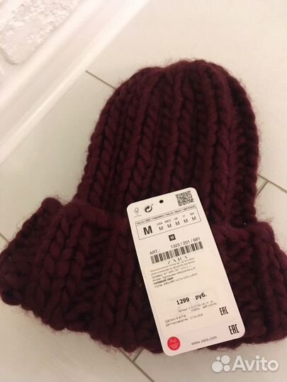 Шапка zara новая