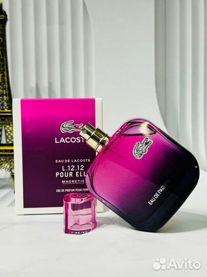 Парфюм EAU DE lacoste L.12.12 Magnetic Pour Elle 8