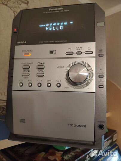 Музыкальный центр Panasonic sa-pm19
