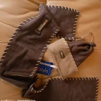 Комплект шапка и шарф детский