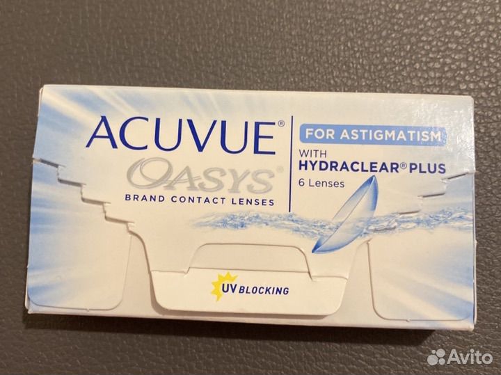 Линзы acuvue oasys astigmatism