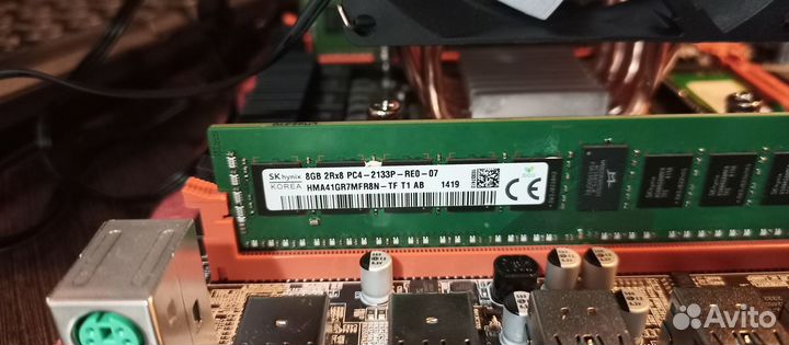 Комплект Xeon 2660 v3 +16 gb+x99