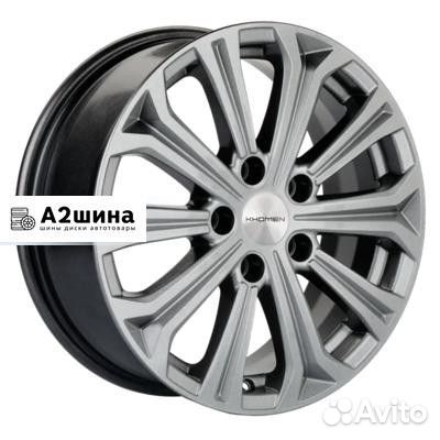 Диски Khomen Wheels KHW1610 (Focus) G-Silver 6,5*16 5*108 ET50 63,3