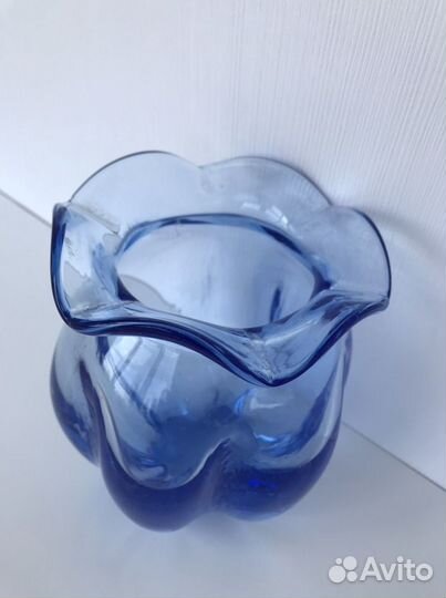 Ваза Бутон.Чешское стекло