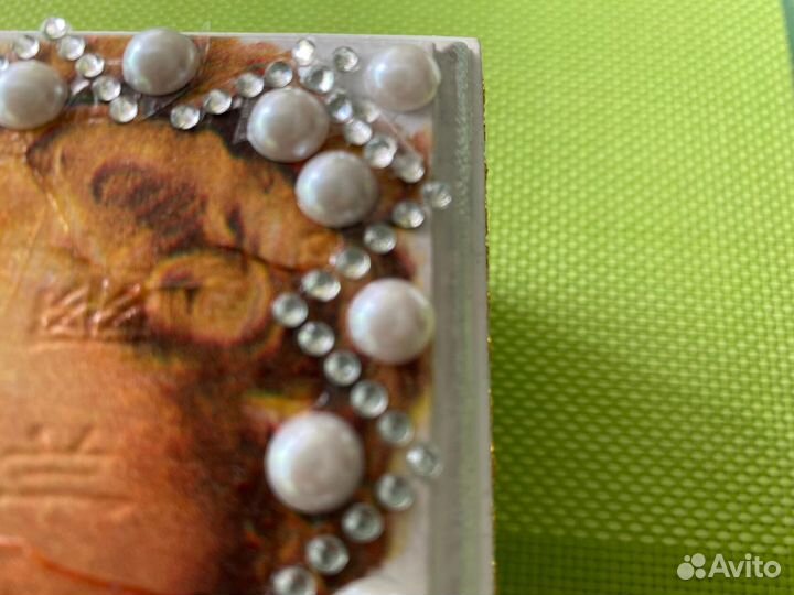 Шкатулка деревянная для украшений