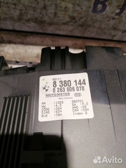 Щиток приборов Bmw E46