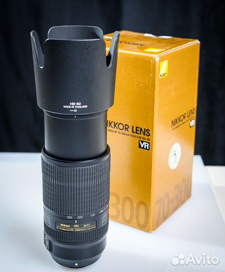 Nikkor AF-P 70-300mm f/4.5-5.6E ED VR