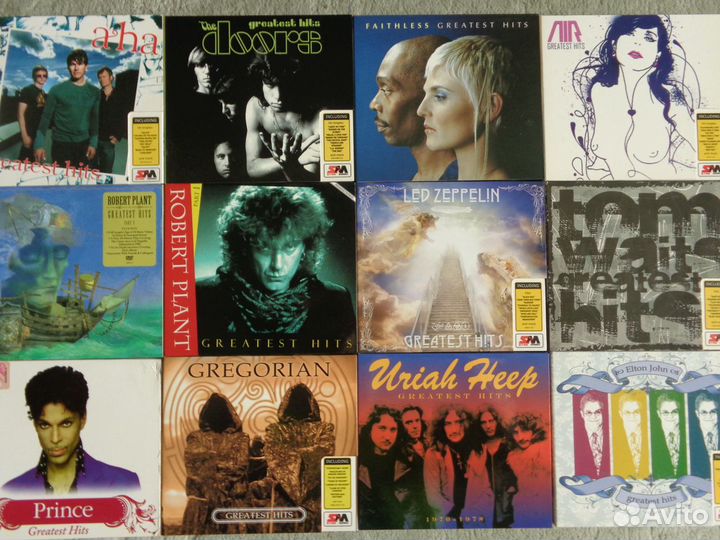 Сборники хитов best поп, рок зарубежные, наши