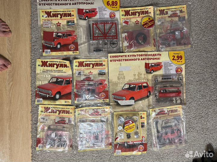 Ваз 2101 модель ашет