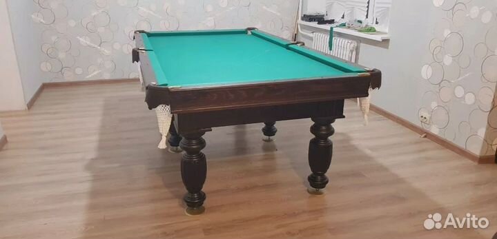 Бильярдный стол Домашний Люкс 10фт на камне
