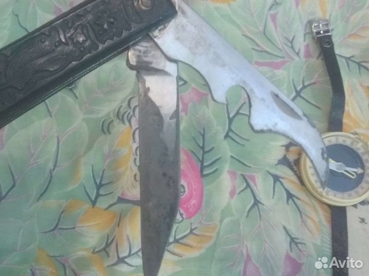 Компас СССР и Походная Керосиновая лампа Стекло