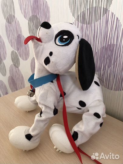 Интерактивная мягкая игрушка Собачка-Шагачка