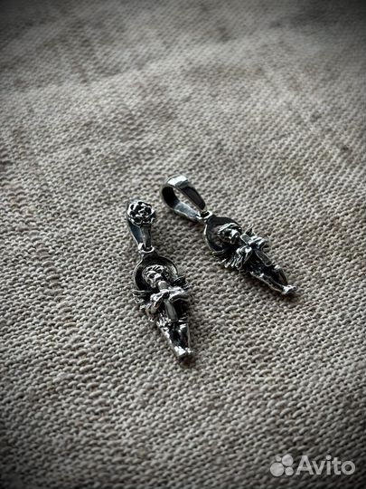 Серебряный кулон 