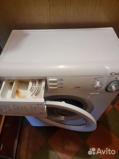 Узкая стиральная машинка рабочая candy tempo