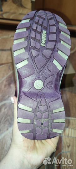 Сапоги зимние для девочки