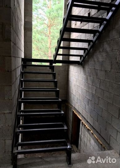 Металлокаркасов лестниц Изготовление