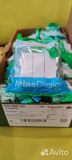 Розетки Atlas Designe Schneider electric