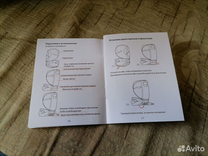 Детское автокресло 9 до 36 кг isofix