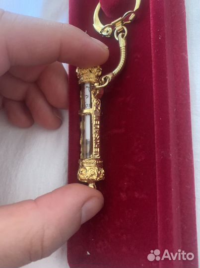 Свиток торы мезуза (24 каратное золото)