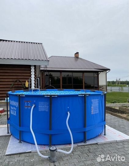 Каркасный бассейн для дачи