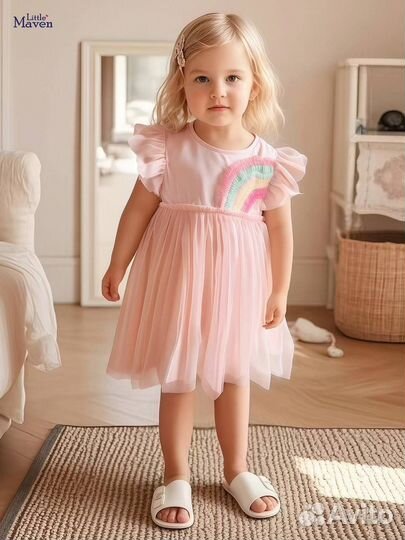 Платье Little maven для девочки новое