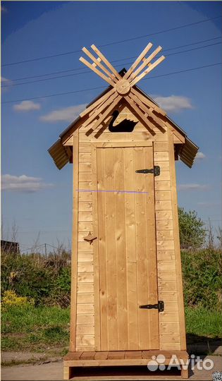 Дачный туалет с установкой TVP573