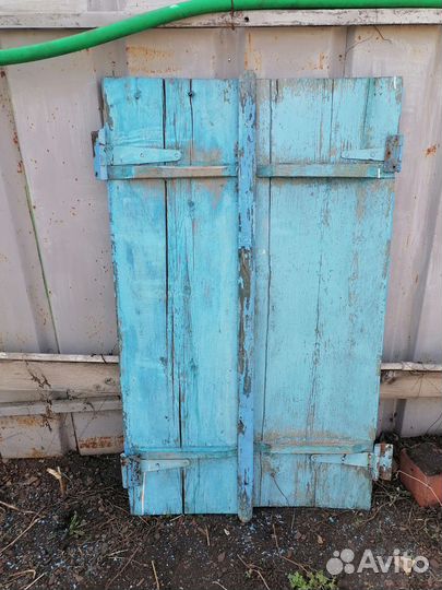 Деревянные ставни