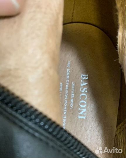 Ботильоны натуральная кожа Baskoni