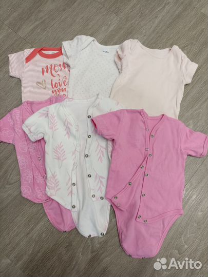 Боди для девочки 56 62