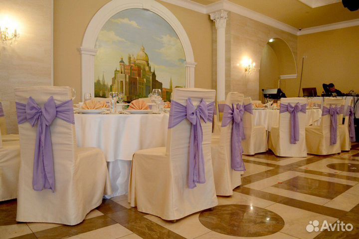 Банты на стулья (разные цвета)